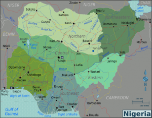 nigeria map