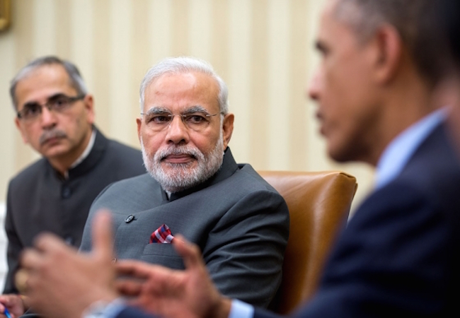 Indian Prime Minister Modi at the Oval Office in September 2014 (Photo: Courtesy of WikiCommons)