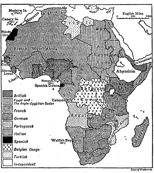 Africa according to Encyclopedia Britannica 1911. (Photo by Koninklijk Paleis: Courtesy of PD-1923; PD-BRITANNICA / WikiCommons)
